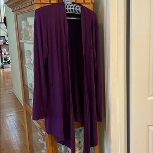 Purple layering shirt- long